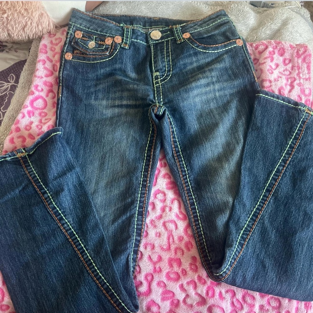 True Religion Blue flared Jeans